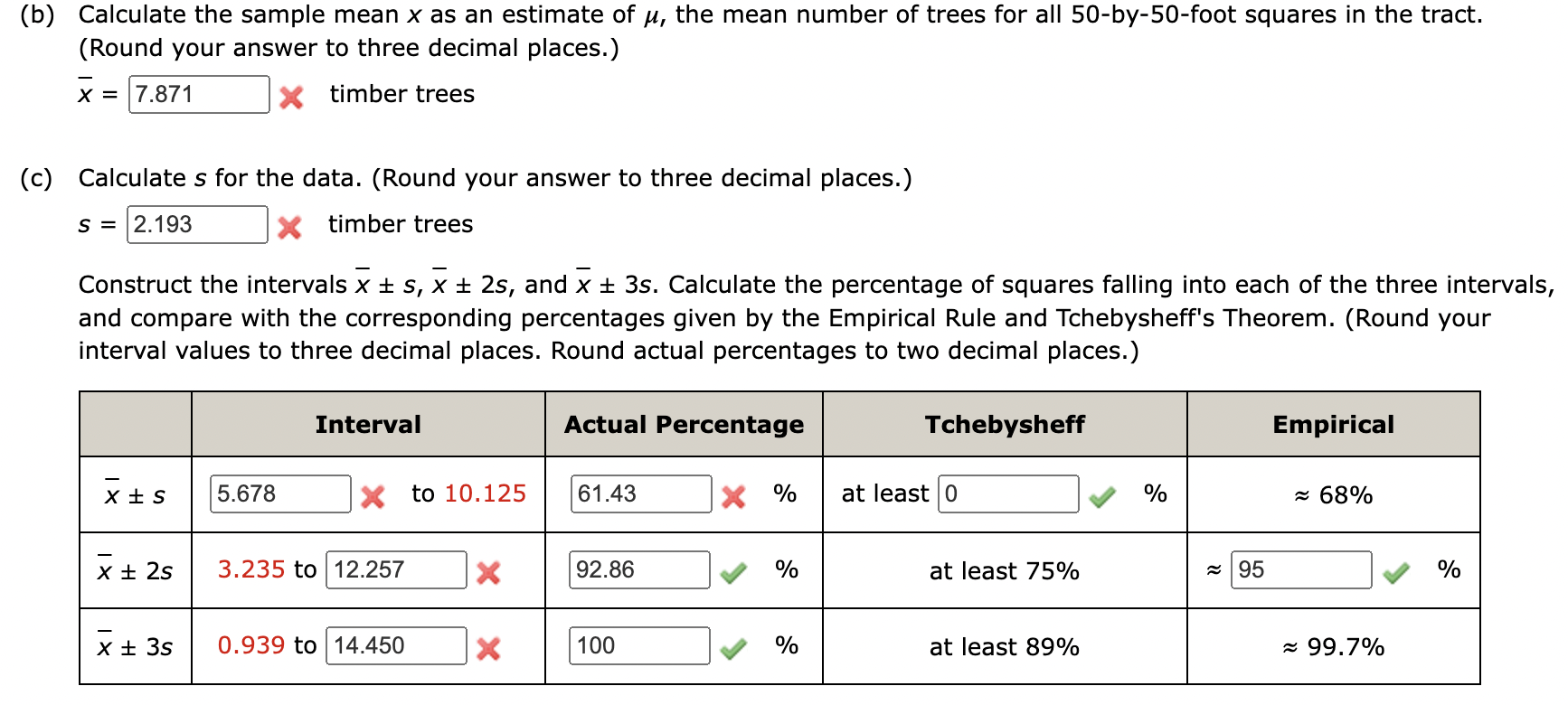 Solved To estimate the amount of lumber in a tract of