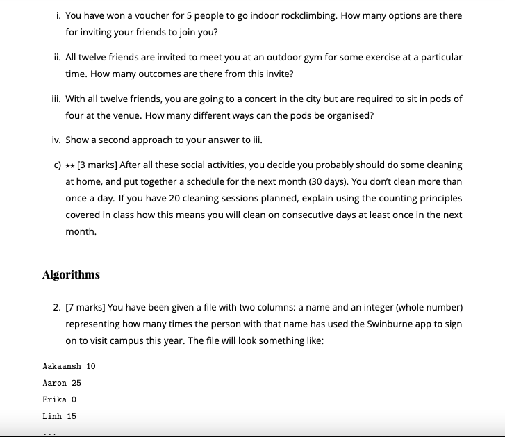 Solved I need help with 2 Ques for Computer and LOGIC, ONLY | Chegg.com
