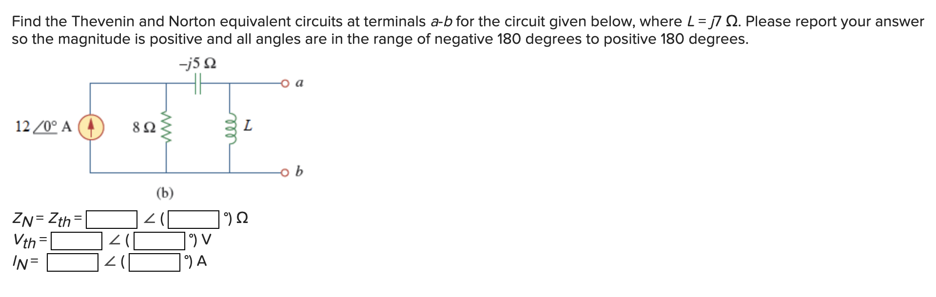 Solved Find The Thevenin And Norton Equivalent Circuits At | Chegg.com