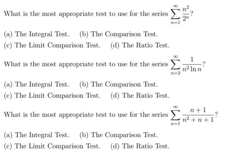 Solved What is the most appropriate test to use for the | Chegg.com