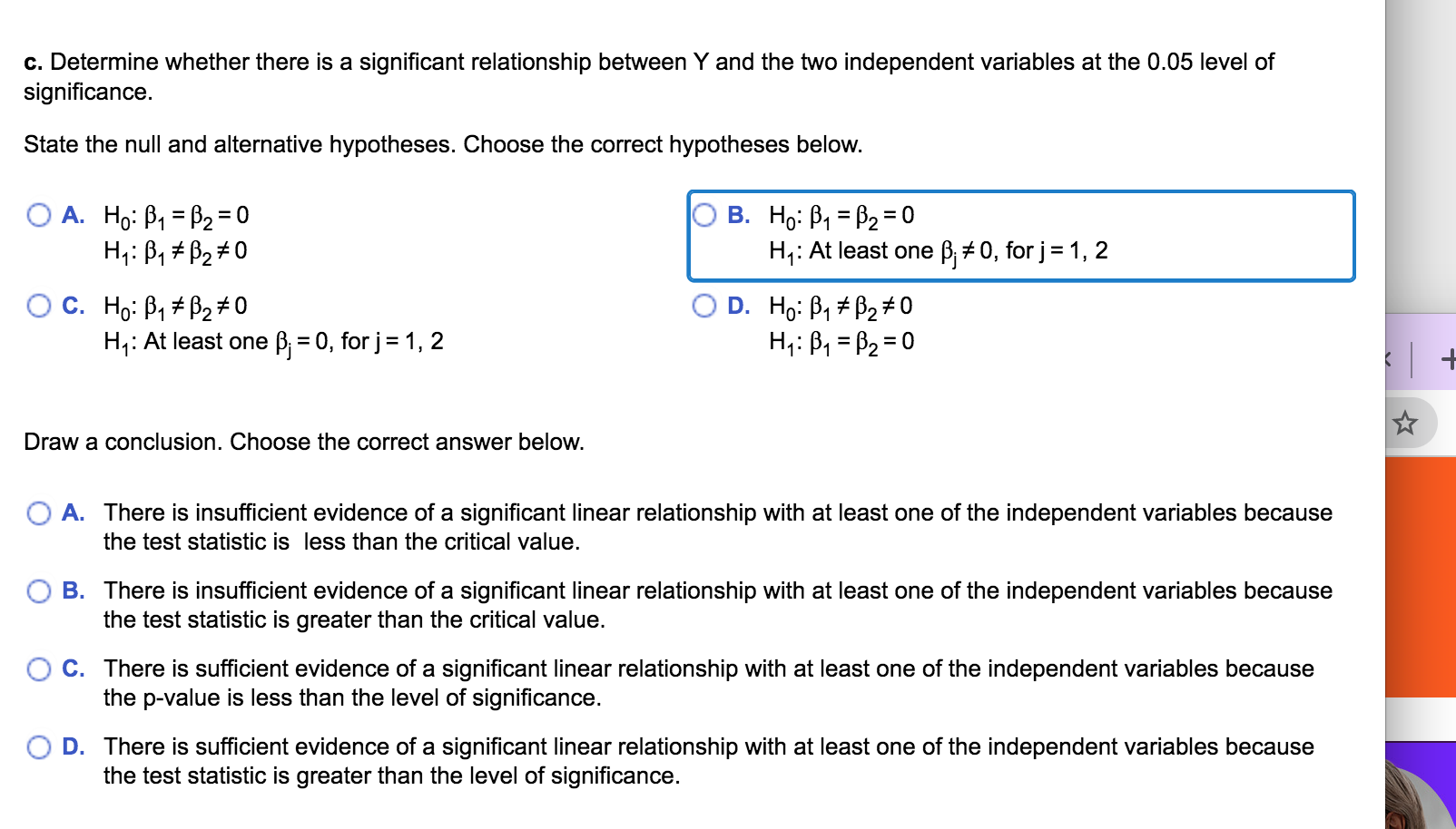 Solved The ANOVA summary table to the right is for a | Chegg.com