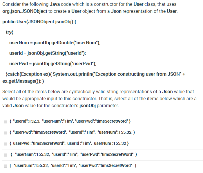 Solved Consider the following Java code which is a | Chegg.com