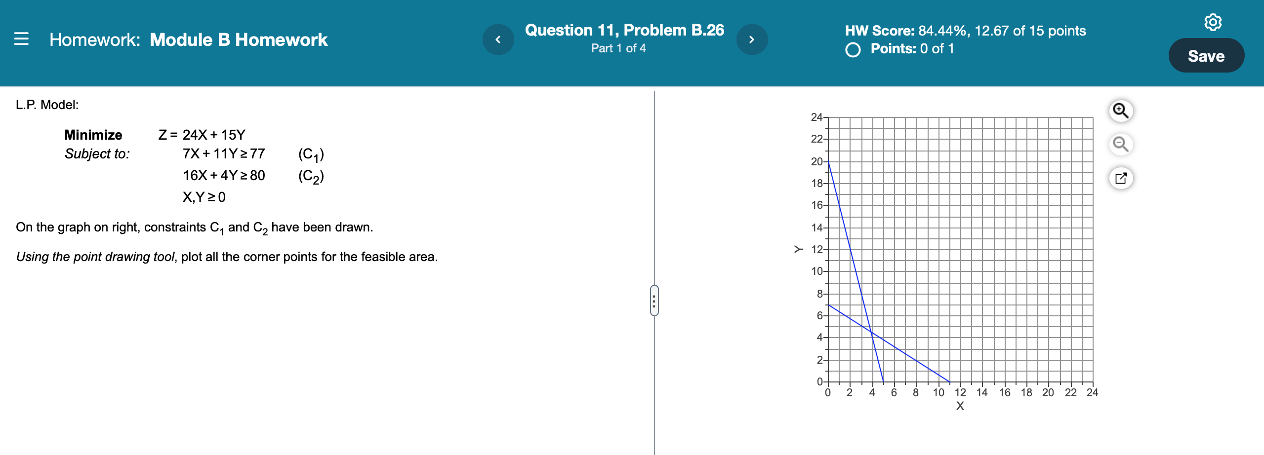 Solved Homework: Module B Homework Question 11, Problem B.26 | Chegg.com