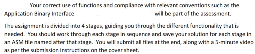 Solved Your correct use of functions and compliance with | Chegg.com