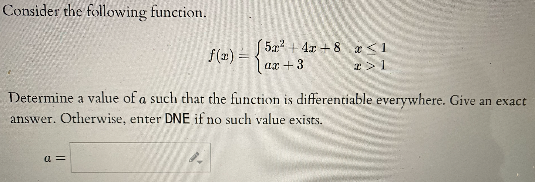 Solved Consider The Following Function. | Chegg.com