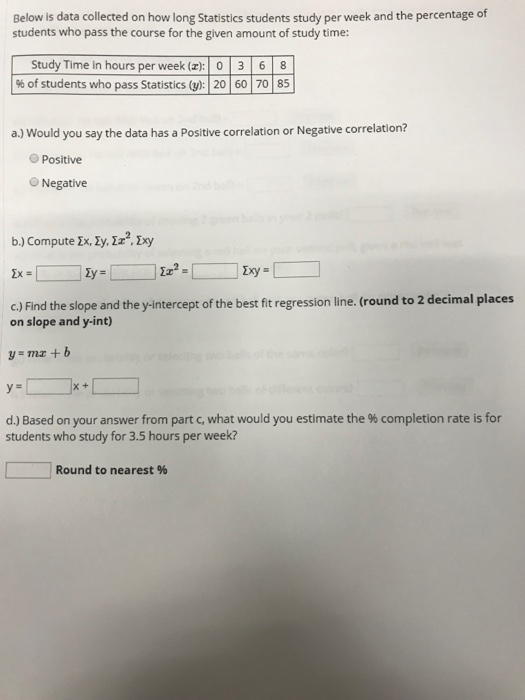 Solved Below is data collected on how long Statistics | Chegg.com