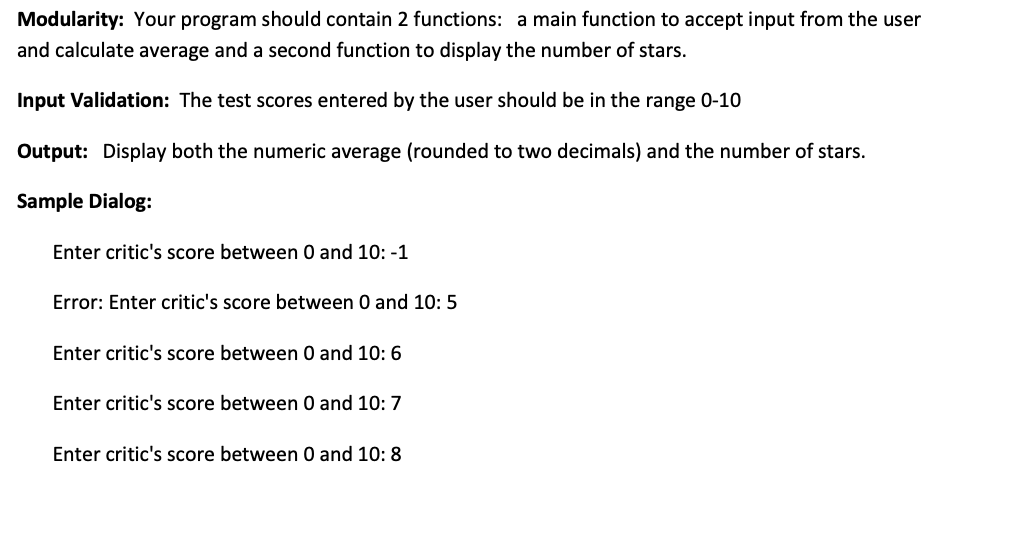 Solved Average Restaurant Rating and Number of Stars - A | Chegg.com