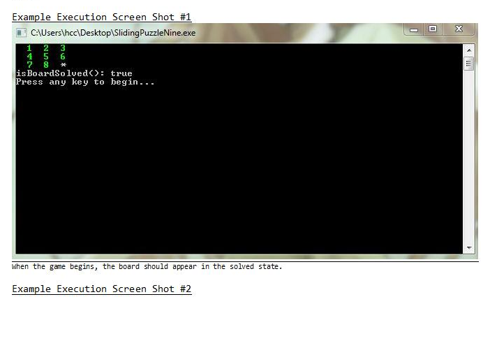 Solved C++ - Programming Assignment Imperative Sliding Tile | Chegg.com