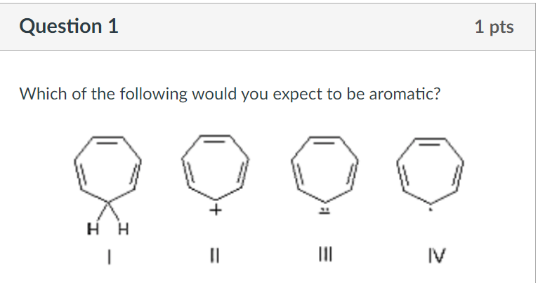 Solved Which of the following would you expect to be | Chegg.com