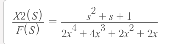 Solved Hello, this is my transfer function value, please | Chegg.com