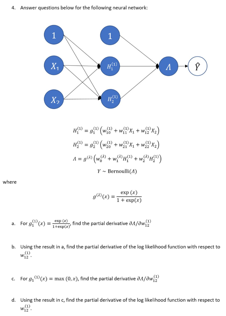 4 Answer Questions Below For The Following Neural Chegg Com