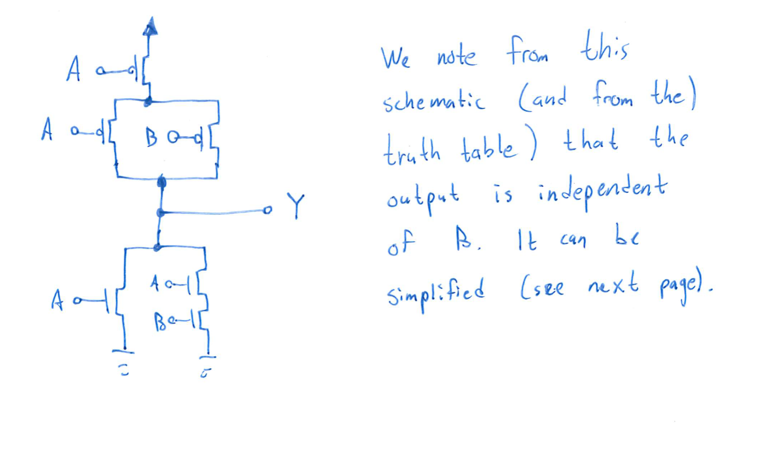 Solved Using only NMOS and PMOS transistors, design a logic | Chegg.com