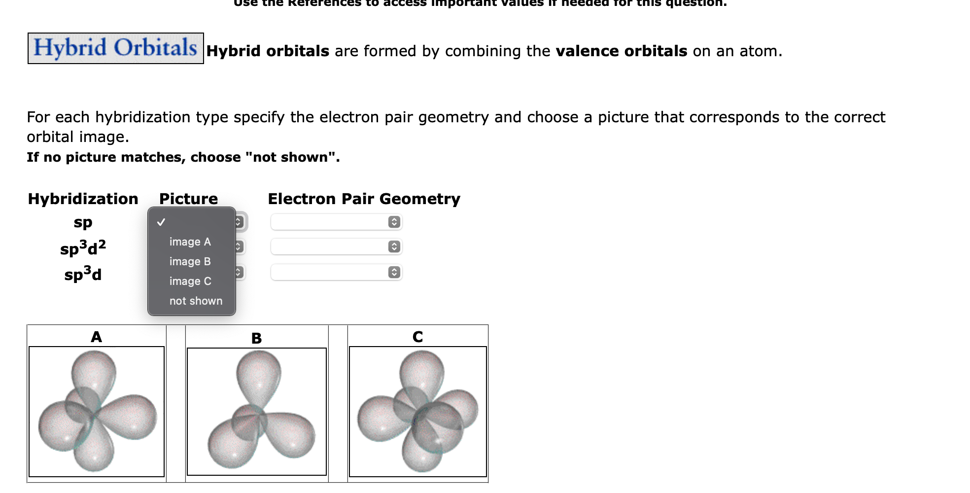 solved-hybrid-orbitals-are-formed-by-combining-the-valence-chegg