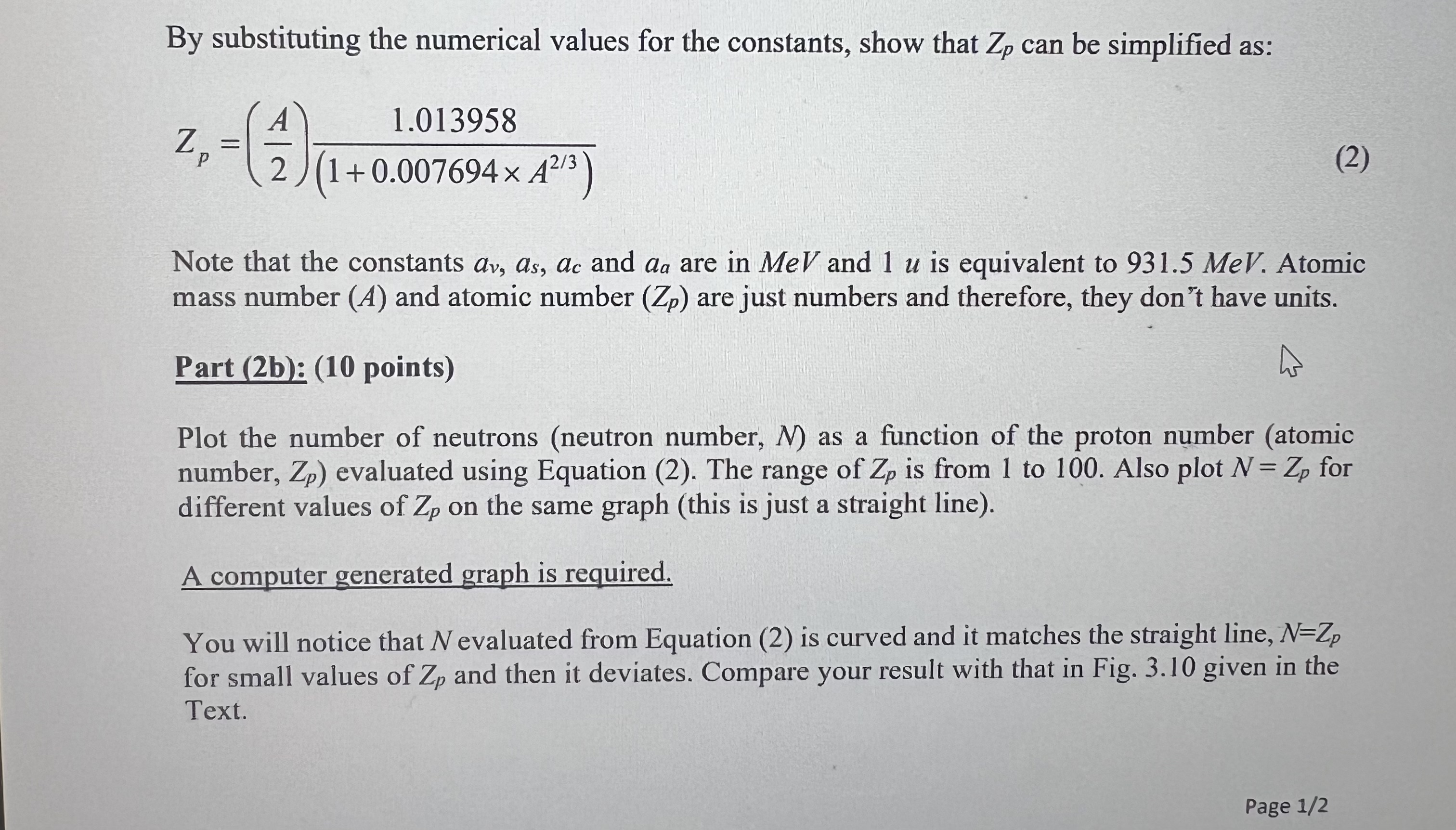 Solved Part B) Please Write Code For Matlab Which Creates 