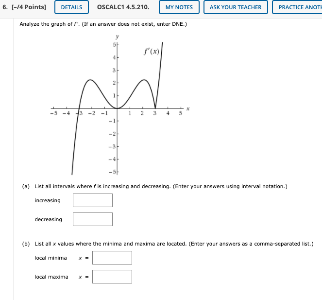 Solved 13. [4/7 Points) DETAILS PREVIOUS ANSWERS OSCALC1 | Chegg.com