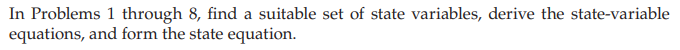 Solved In Problems 1 through 8 , find a suitable set of | Chegg.com