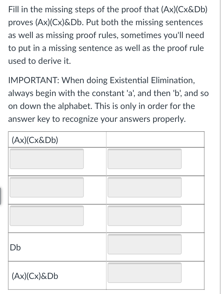 Solved Fill In The Missing Steps Of The Proof That | Chegg.com