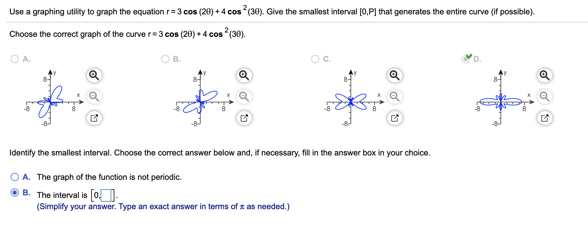 Solved Use a graphing utility to graph the equation r = 3 | Chegg.com