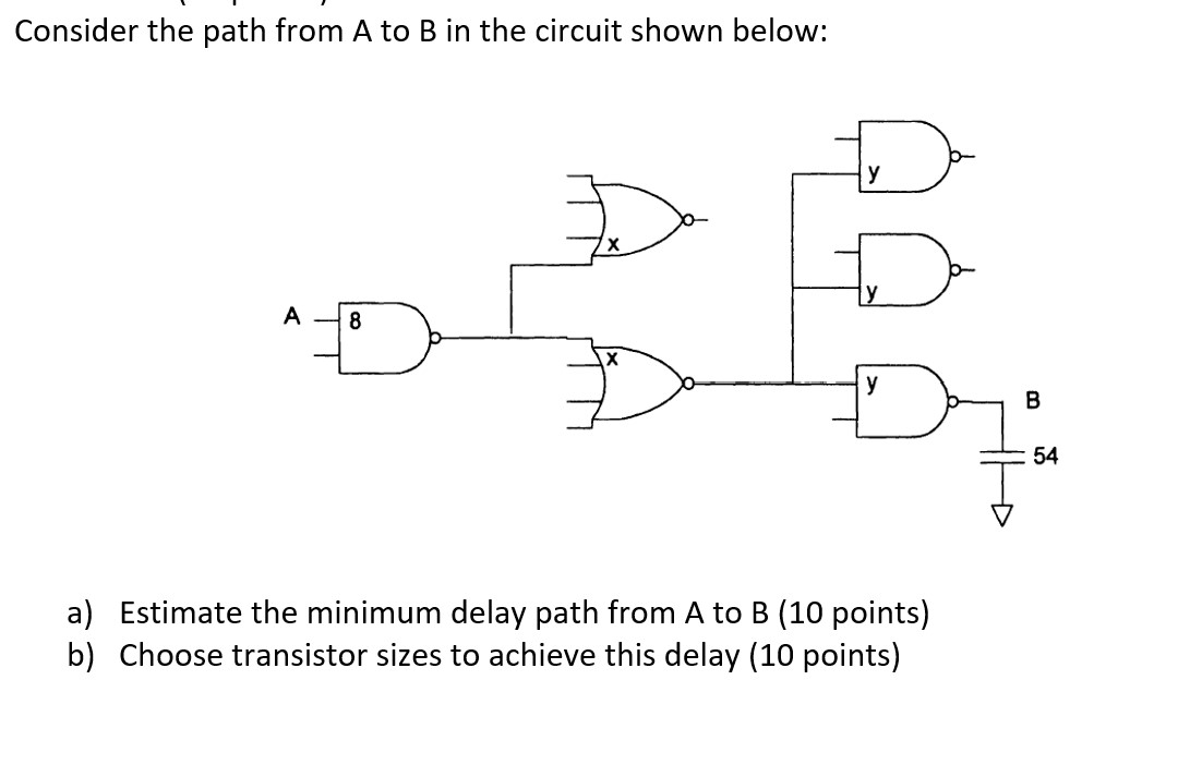 Solved Consider The Path From A To B In The Circuit Shown | Chegg.com