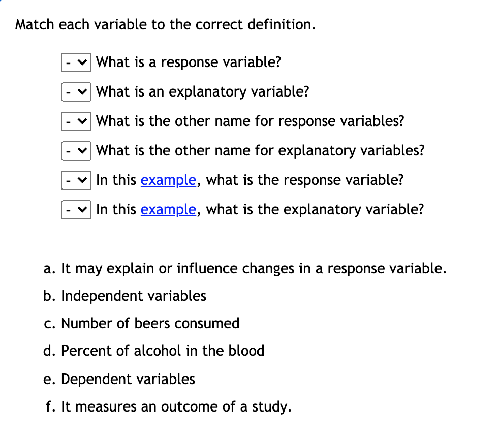 explanatory-response-variables-definition-examples