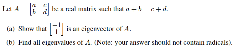 Solved This is for a linear algebra course. Please be | Chegg.com