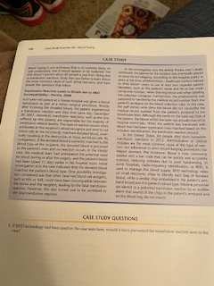 Solved Using the case study please answer question 1 and two | Chegg.com