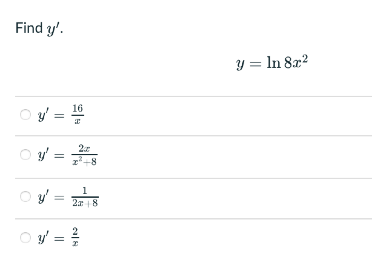 solved-find-y-y-ln8x2-y-y-y-y-x16-x2-82x-2x-81-x2-chegg