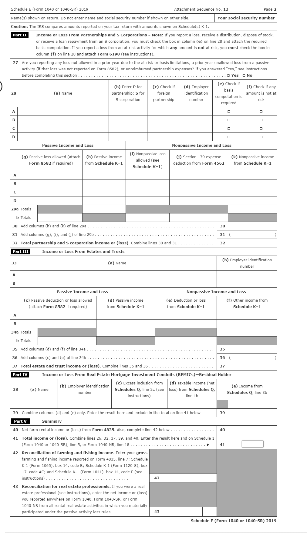 Instructions Comprehensive Problem 1 - Part 3: Form | Chegg.com