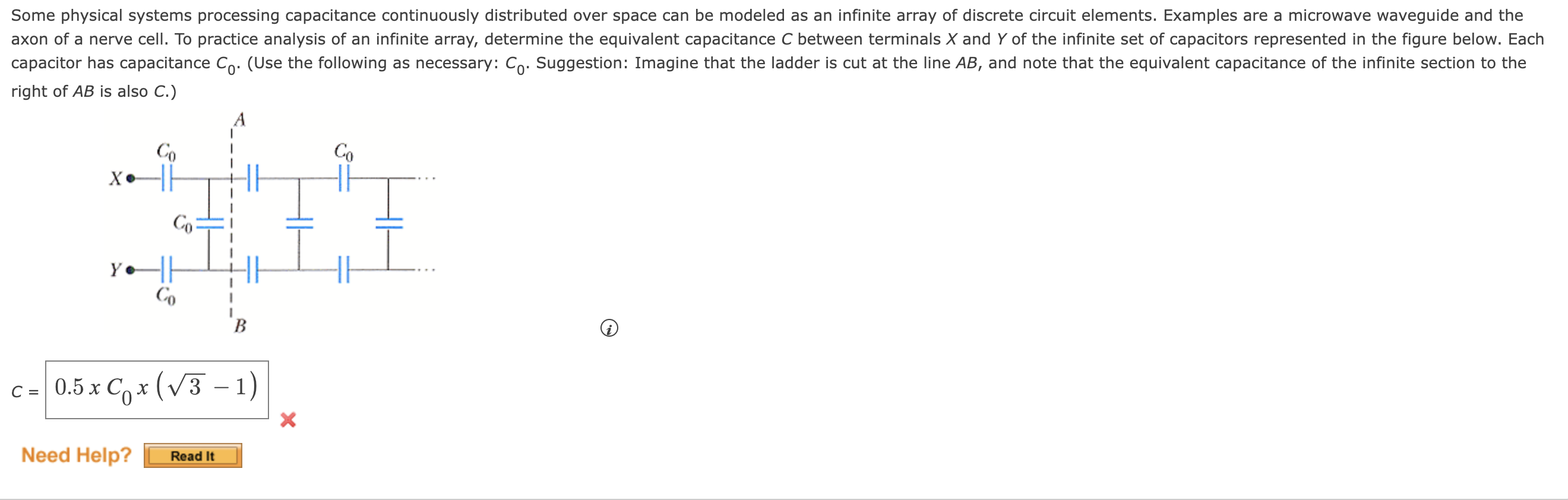 right of \( A B \) is also \( C \).)