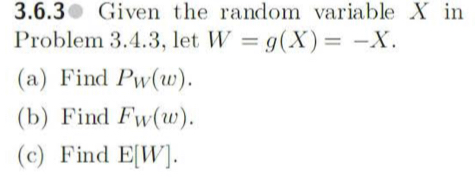 Solved 3 4 3 The Random Variable X Has Cdf Fx X 0 J 0 Chegg Com