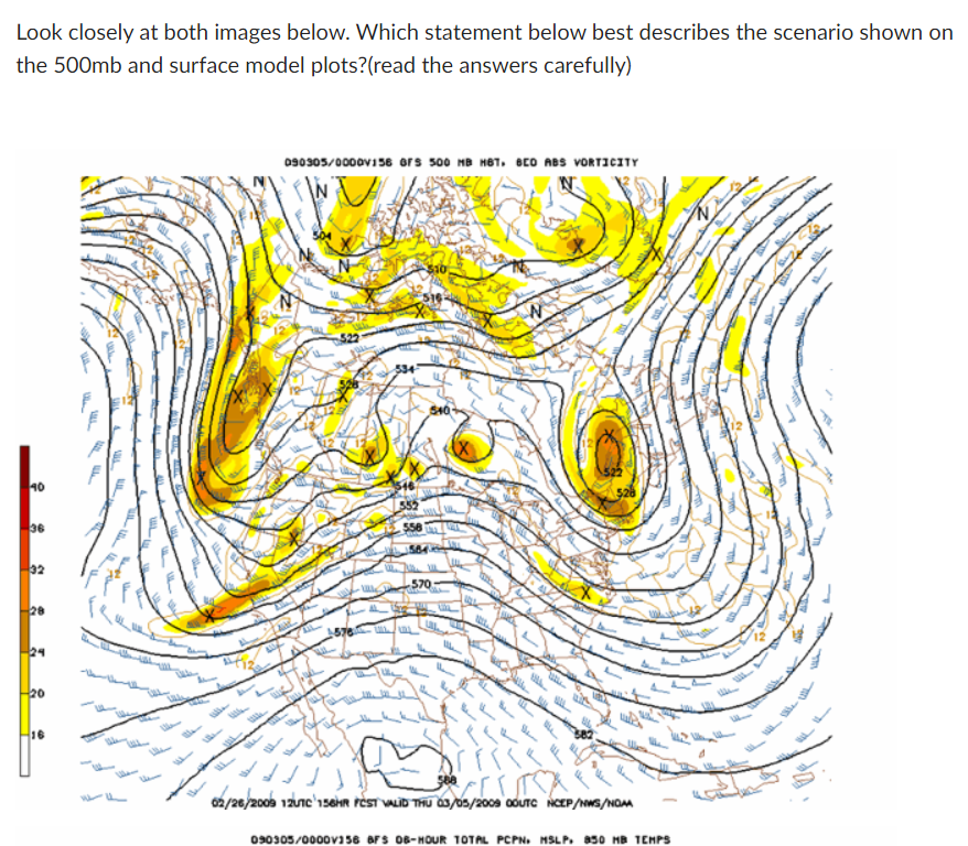 Solved Look closely at both images below. Which statement | Chegg.com