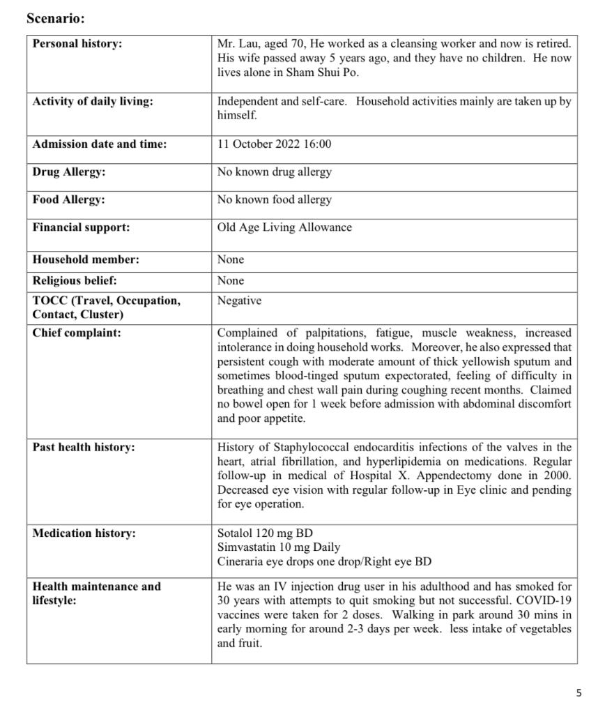 Solved Suggest Two Possible Nursing Diagnoses In Pes