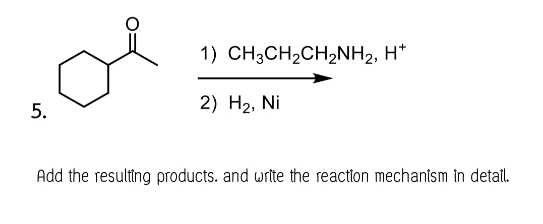 Solved H2,NiAdd the resulting products. and write the | Chegg.com