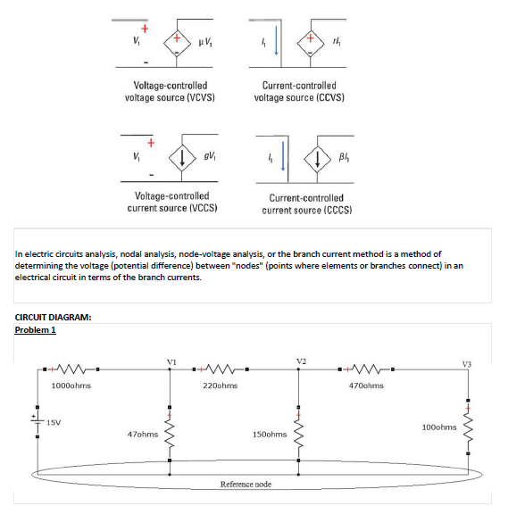 Solved V 4 Voltagecontrolled voltage source (VCVS)