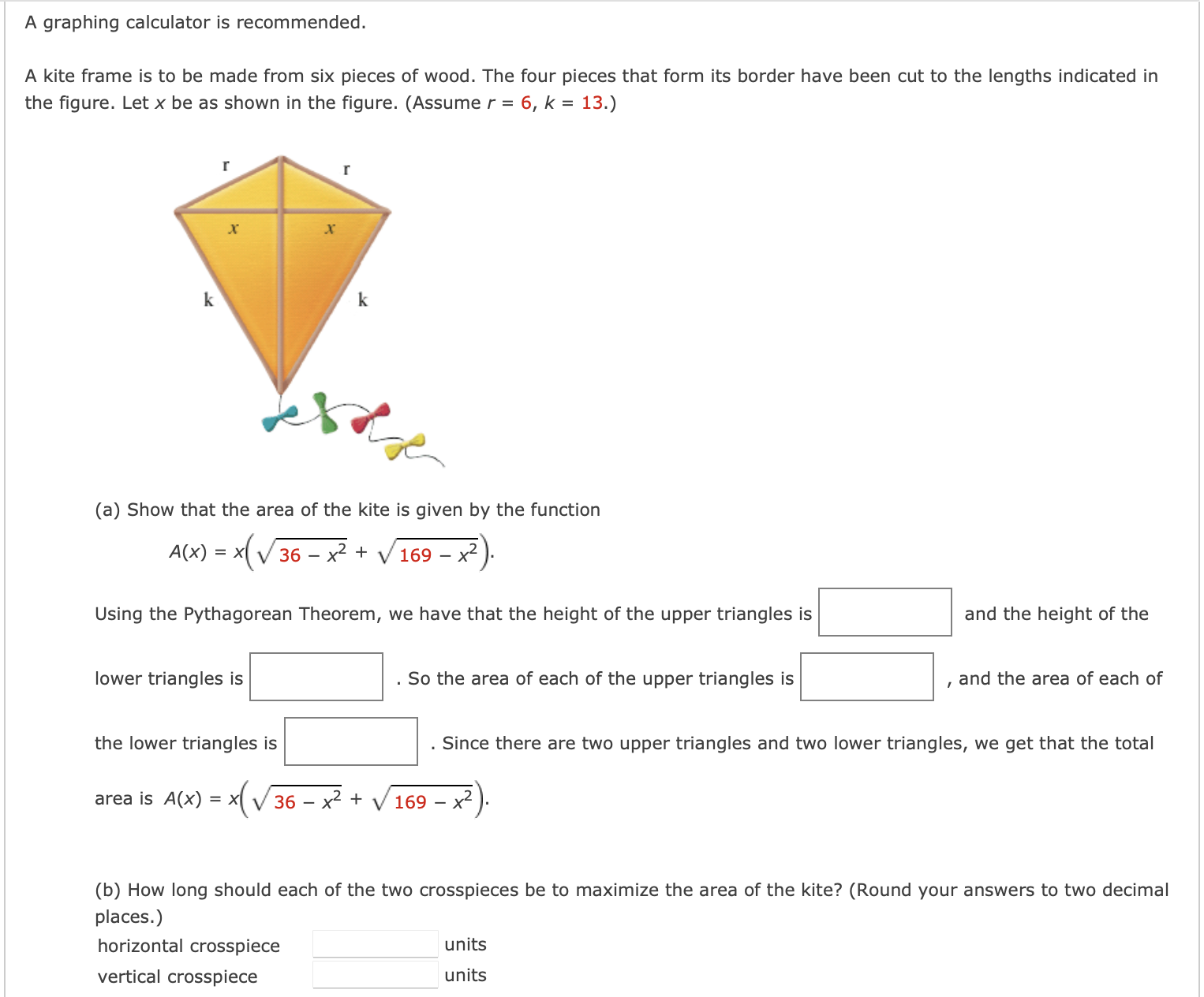 Kite calculator store