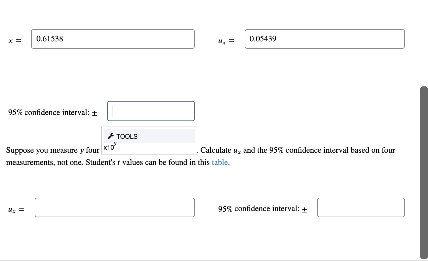 The method of least squares is used to draw the best