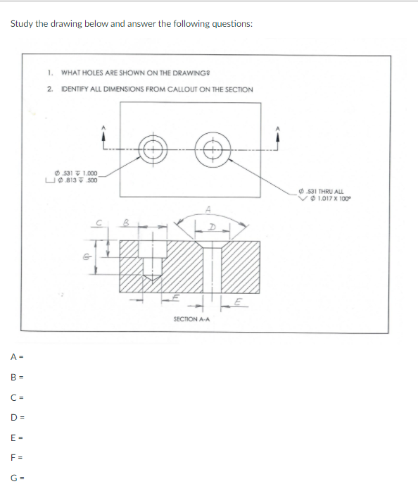 Solved Study the drawing below and answer the following | Chegg.com