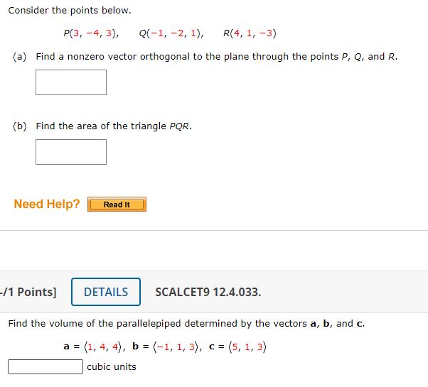 Solved Consider The Points Below. | Chegg.com