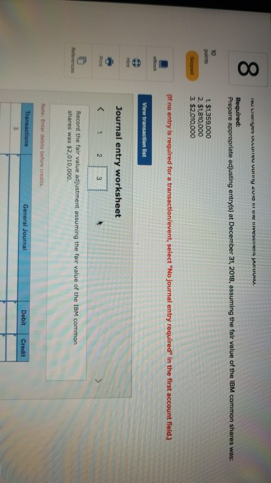 Solved 00 Chapter 12 Saved Help Save & Exit Check m The | Chegg.com