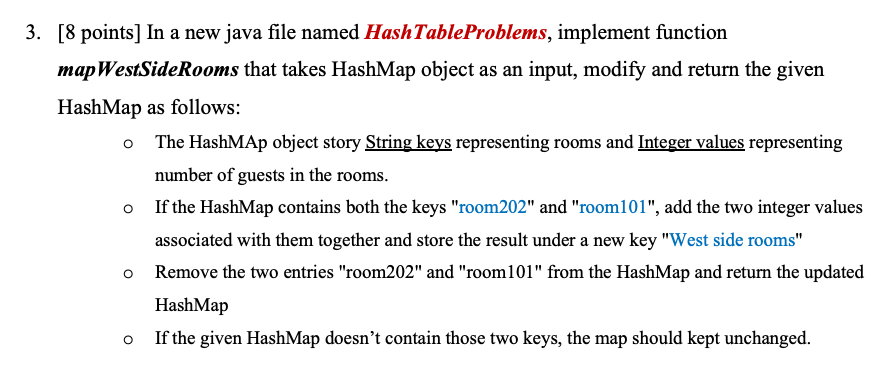 Solved 3. [8 points] In a new java file named Hash Table | Chegg.com
