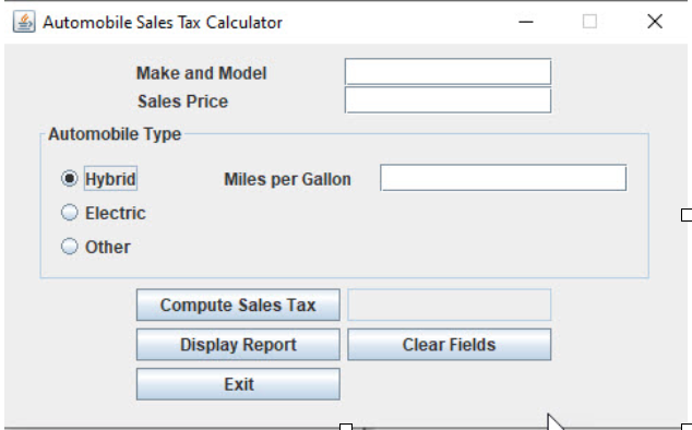 write a program that computes the sales tax for a | Chegg.com