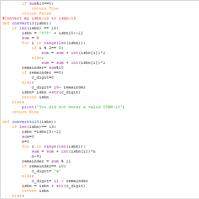 Solved I need help with ISBN -10 to ISBN-13 and vice | Chegg.com