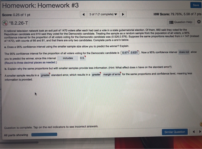 Solved Homework: Homework #3 Save Score: 0.25 of 1 pt 3 ot 7 | Chegg.com