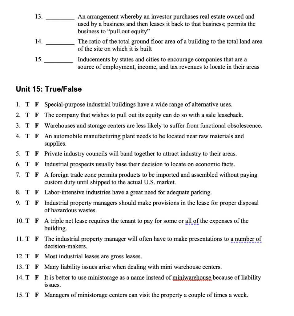 solved-13-an-arrangement-whereby-an-investor-purchases-real-chegg