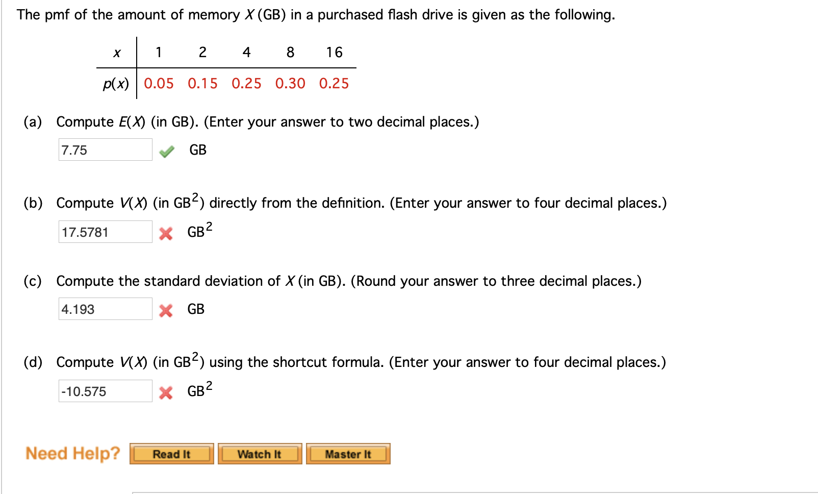 solved-the-pmf-of-the-amount-of-memory-x-gb-in-a-purchased-chegg
