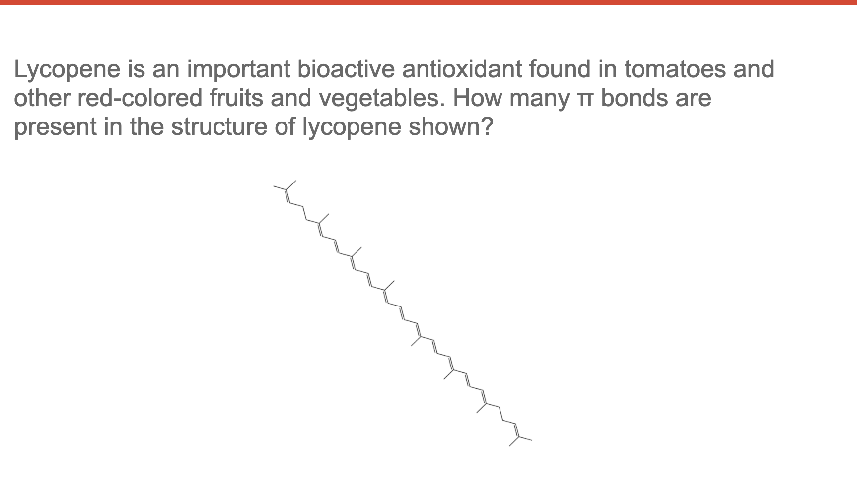 Solved Lycopene is an important bioactive antioxidant found
