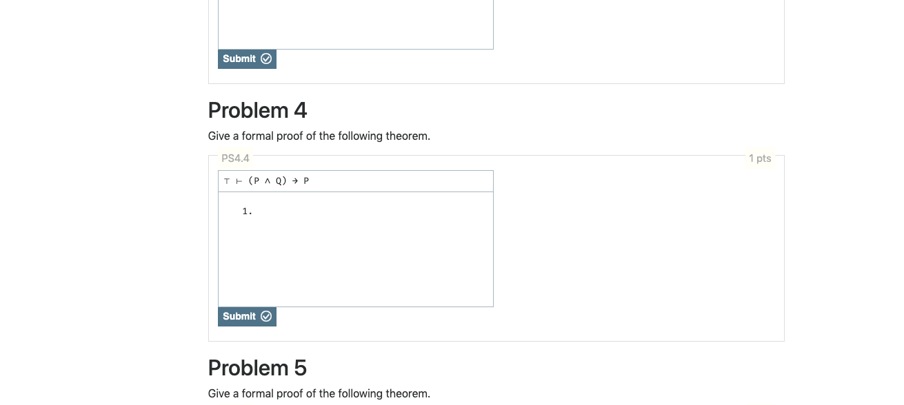 Solved Submit Problem 4 Give a formal proof of the following | Chegg.com