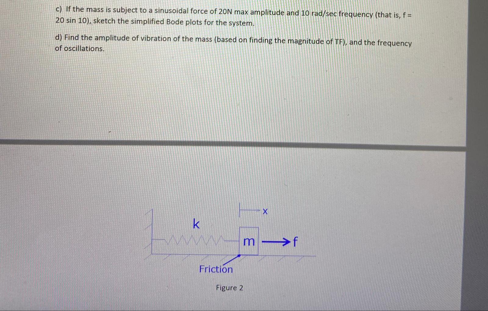 Solved Problem 3 Consider The Mechanical System Show In | Chegg.com