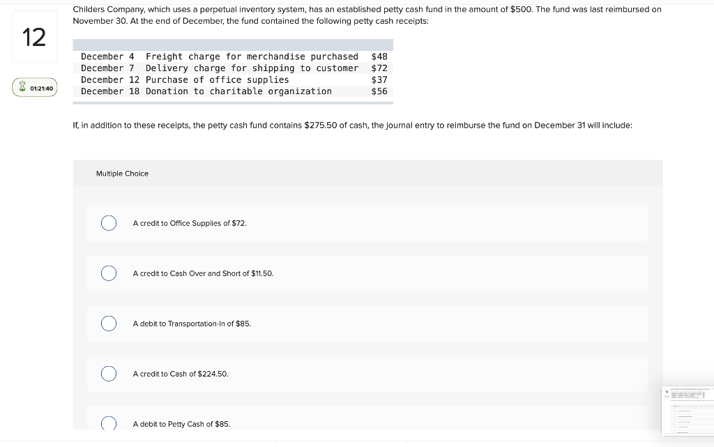Solved Childers Company, which uses a perpetual inventory