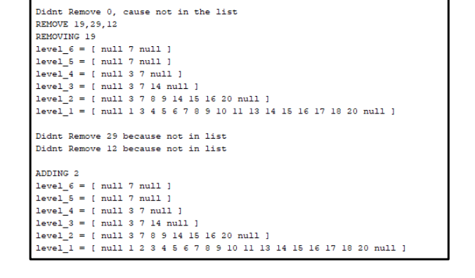 A skip list data structure is a modification of a | Chegg.com